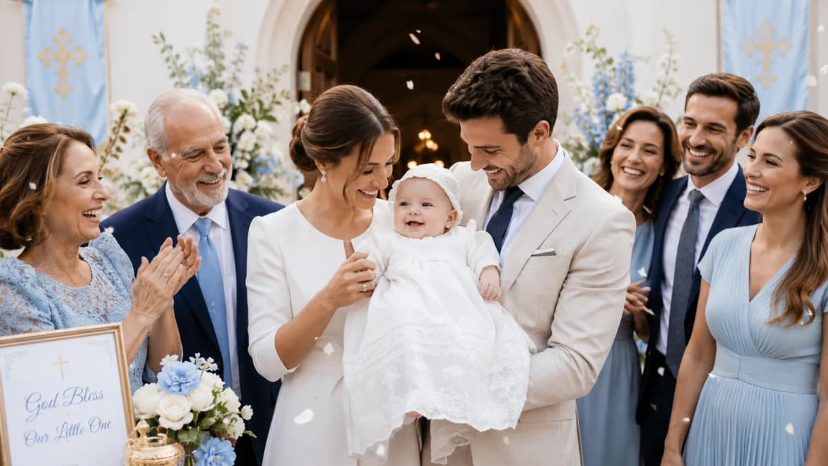 Christening celebration