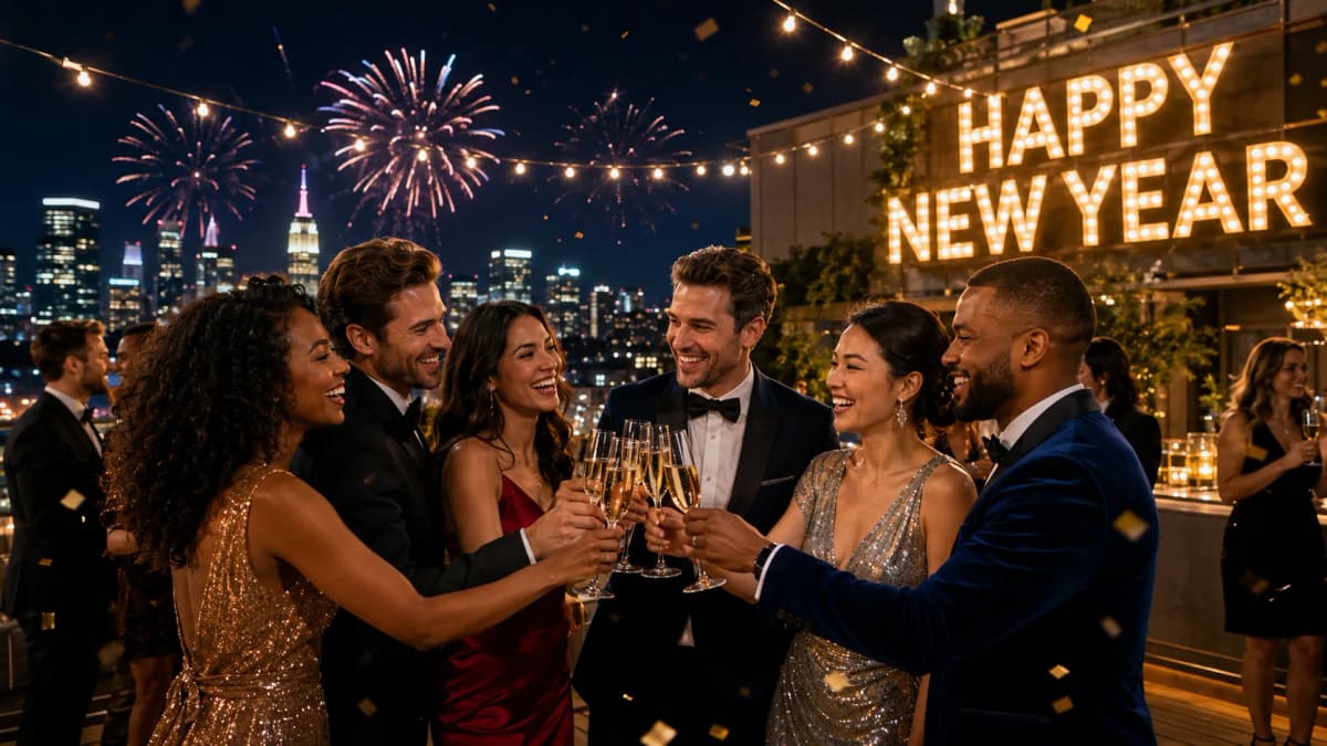 New Year's celebration