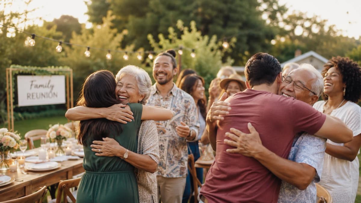 Reunion celebration